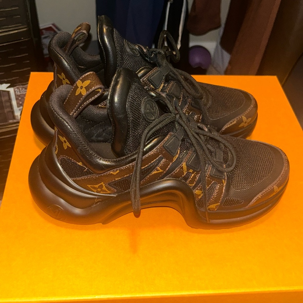 Louis Vuitton Archlight sneaker sz 37/7 open to reasonable offers--authentic.